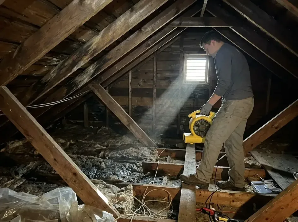 attic-water-damage-drying-proc-007 — frequently asked questions, Emergency Water Extraction & 24/7 Flood Response in West Re…